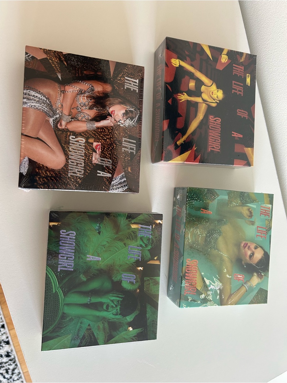 Taylor Swift The Life of a Showgirl Deluxe Edition Factory sealed complete set
